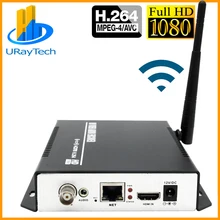H.264 HDMI+ CVBS AV RCA кодировщик Wi-Fi HD SD видео к IP кодировщик IPTV живое потоковое кодирование с HTTP RTSP RTMP HLS ONVIF RTP