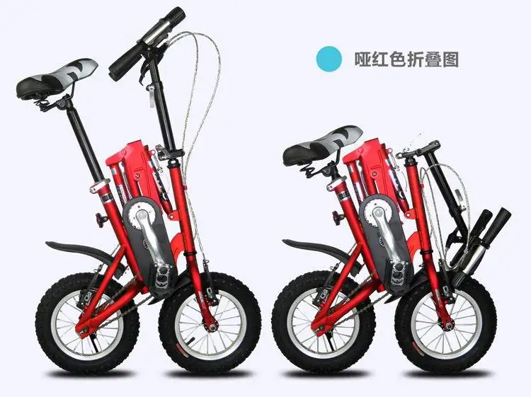 Best 2019 new 12 inch mini folding bicycle telescopic mini bicycle one second folding portable bicycle 21