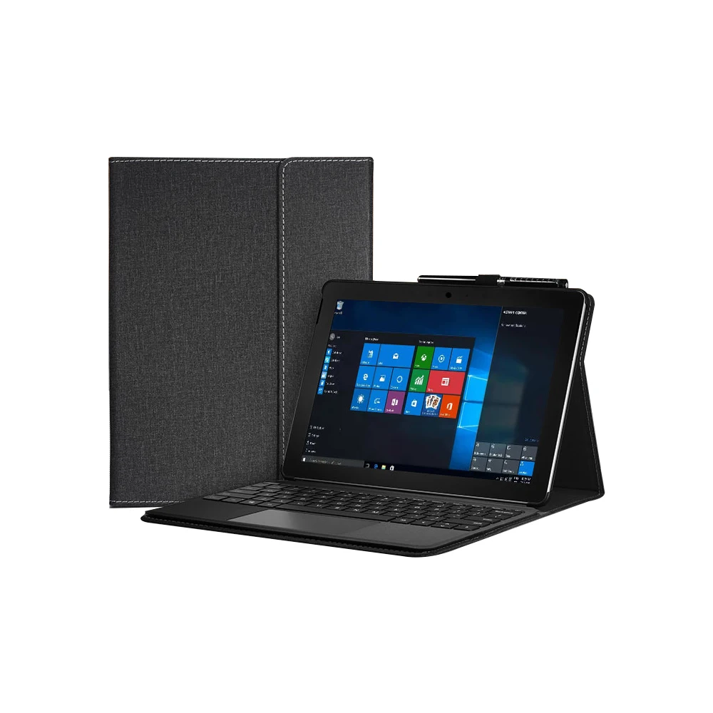 Для Surface Pro 7 12,3 дюймов чехол хлопок лен узор планшет из искусственной кожи чехол сплошной цвет защитный чехол без клавиатуры