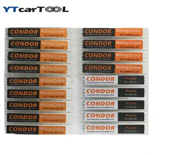 

Original Condor IKEYCUTTER XC MINI & 007 Milling Cutter Probe Decorder 1.0MM 1.5MM 2.0MM 2.5MM