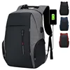 Mochila impermeable para ordenador portátil de 16 y 17 pulgadas para hombre y mujer, morral escolar para ordenador portátil, con puerto USB y sistema antirrobo, 15,6 ► Foto 1/6