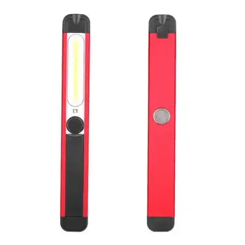 

SMD+COB+Red Light Built in Battery USB Rechargeable Magnetic Thin Lightweight Working Lamp