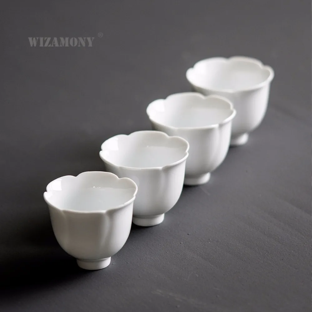 Посуда для напитков WIZAMONY чайный набор Белый Керамический Китайский Цветок