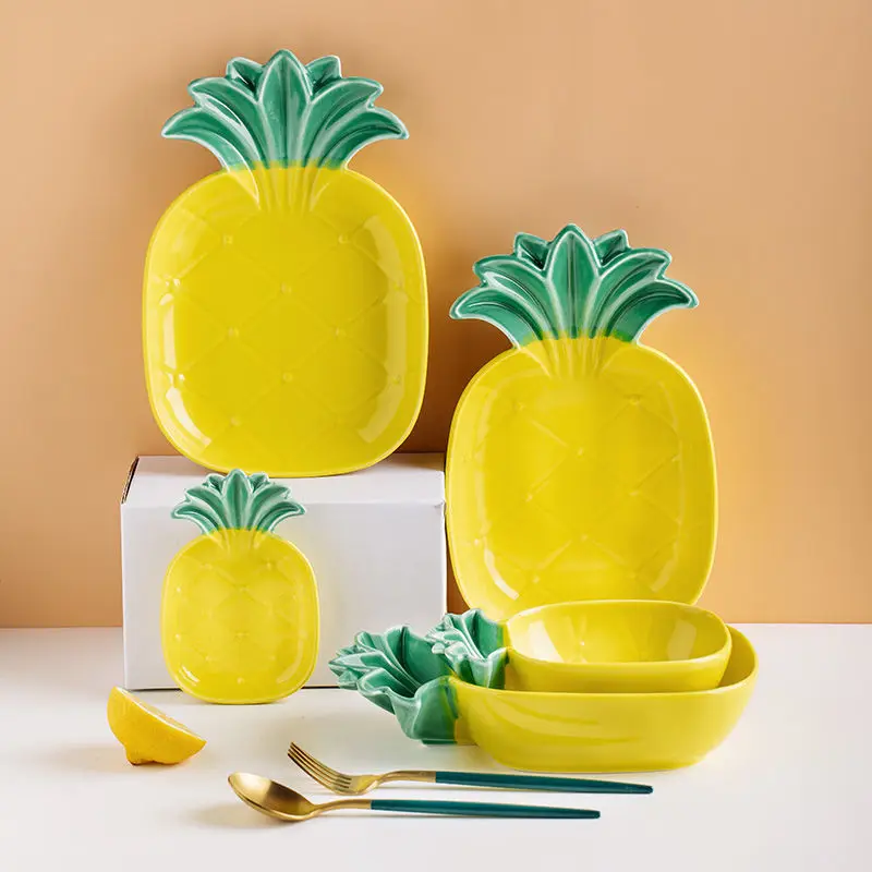 Pineapple Shaped Plates