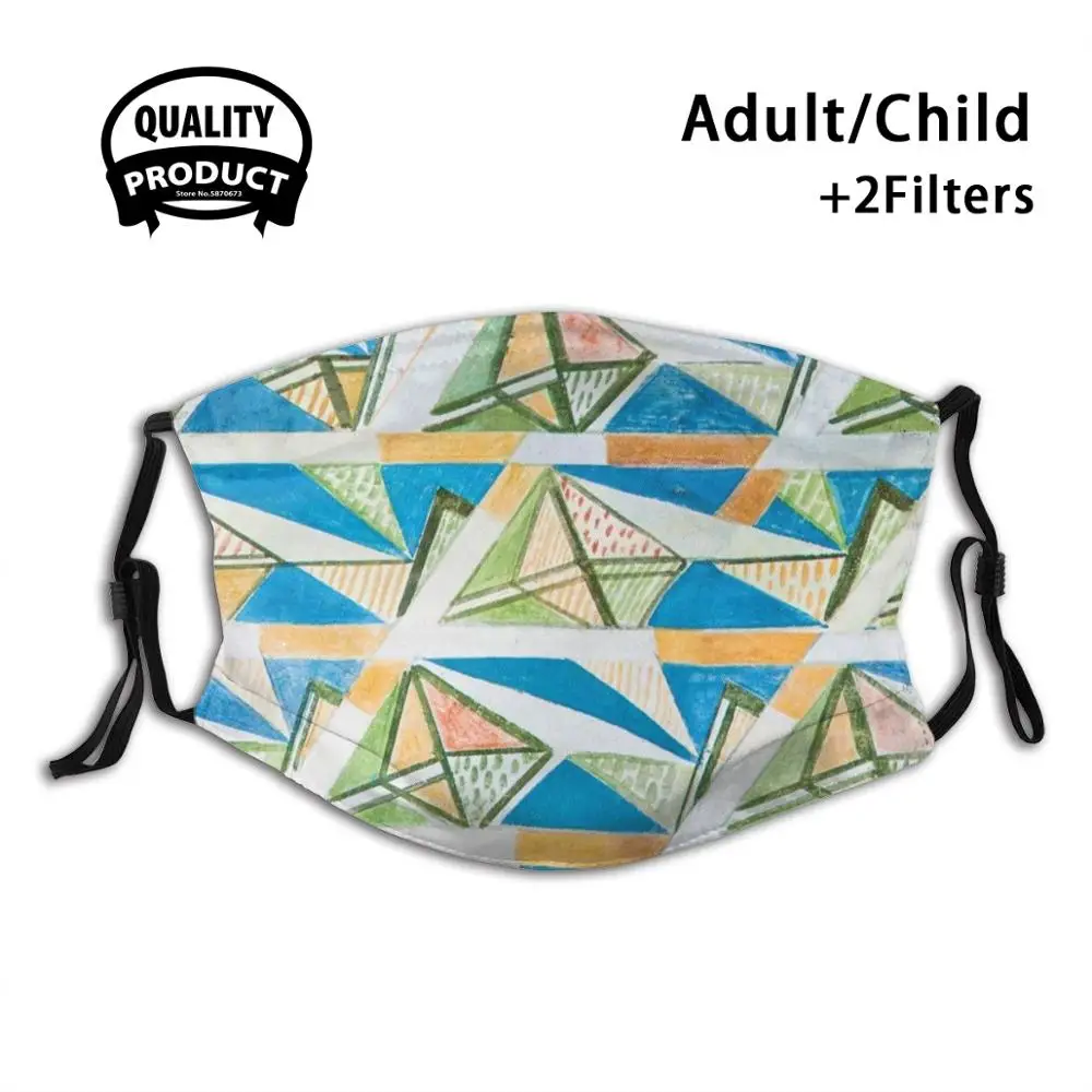 

Norway. Face Mask Washable Filter Summer Hot Sale Masks Oslo Tesselation Patterns Mosaic Geometry Abstract History