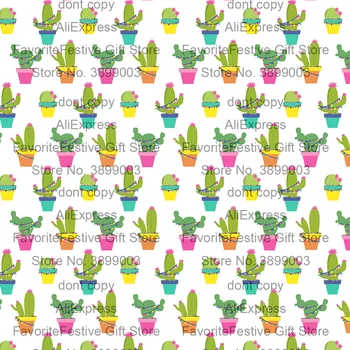 

ins Cactus Spring Green Screen Backgrounds Patchwork For Cloth Making Puppet Wedding Baby Shower Cloth kids handmade clothes