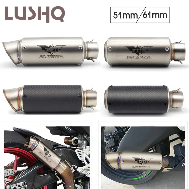 BKBAT выхлопная труба для мотоцикла Honda nc750x rebel 250 hornet 600 goldwing 1800 cbr 1100xx cr 1100 xx |