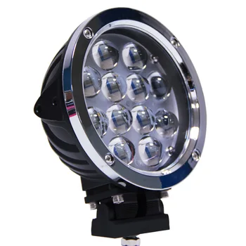 

60W Large Lens LED Work Light 7-Inch Waterproof Dustproof Explosion-Proof Truck Ship Special Spotlight
