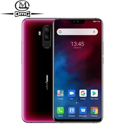 Чехол-накладка Ulefone T2 NFC 6 ГБ 128 4G смартфон Dual core 4G Android 9,0 P70 восьмиядерных процессор Helio 4200 мА/ч, 6,7 дюйм16MP беспроводной зарядки мобильный телефон
