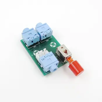 

OTM371 audio switching module, 3.5 audio, 2 in, 1 out switcher, switch board, audio socket switch