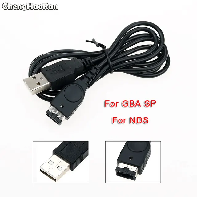 ChengHaoRan-Cable de carga USB para Nintendo DS Lite, NDSL, NDSi, NDS, GBA SP, para New 3DS XL LL ChengHaoRan-Cable de carga USB para Nintendo DS Lite, NDSL, NDSi, NDS, GBA SP, para New 3DS XL LL