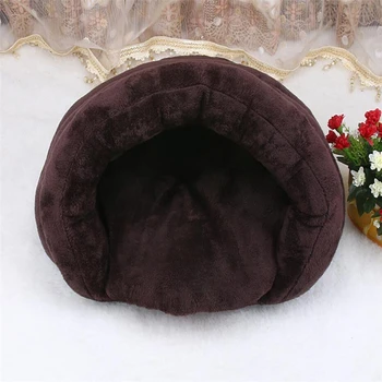 

Cat Pet Bed Pet Mat nest winter warmth thickening pet sleeping bag yurts dog kitten nest Hamburg small pet nest