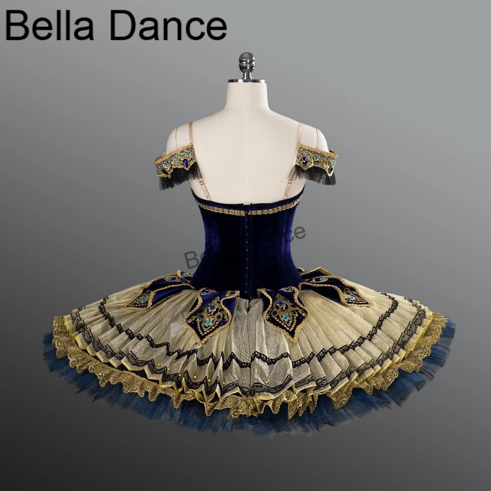Black Gold Professional Classical Ballet Tutus Costumes Competition Ballerina Tutu YAGP Gorgeous Tutus BT9104