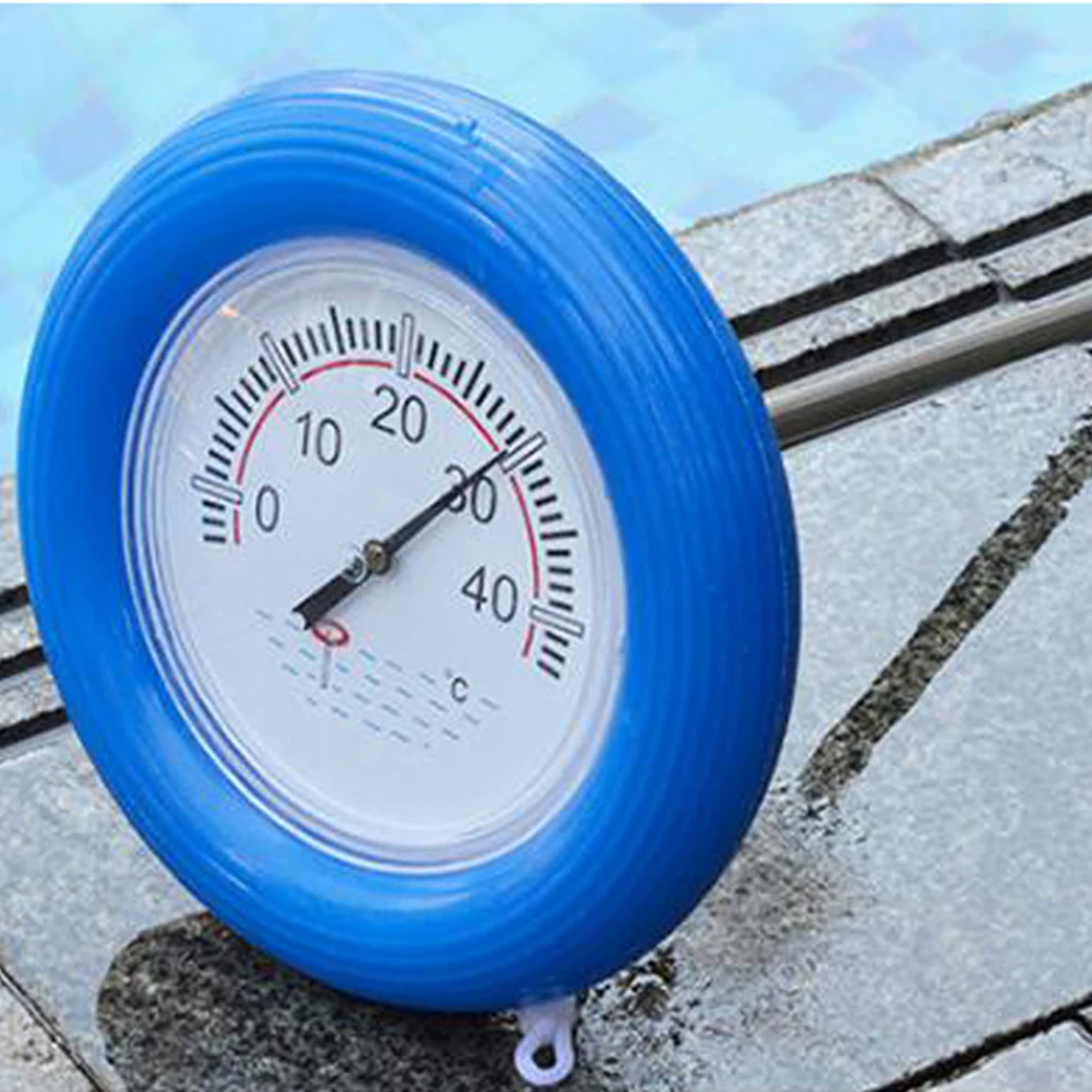 Аксессуары для ванной большой циферблат измерения спа плавающий инструмент термометр пластиковый бассейн точная температура цифровой Круглый