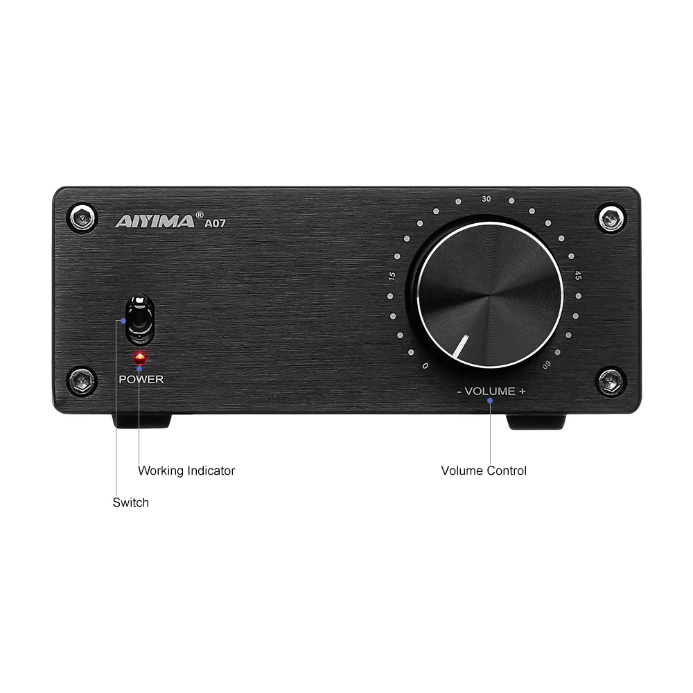US $52.12 AIYIMA TPA3255 Power Amplifier 300Wx2 Class D Stereo Digital Audio Amp HiFi 20 Sound Amplifier Speaker Home Theater DIY