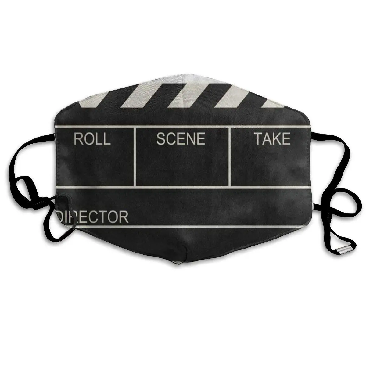 

Great Mask Reusable Anti Dust Face Mouth Cover Blank Old Cinema Movie Clapboard Mask Warm Windproof