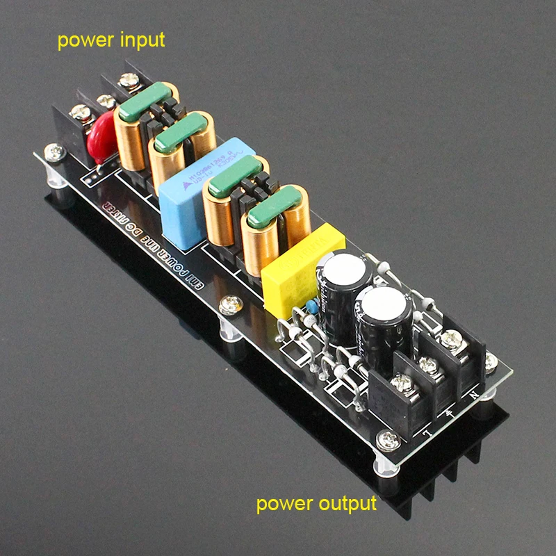 Lusya EMI источника питания выпрямления EMI высоко частотный фильтр Модуль 110VAC-265VAC T0466