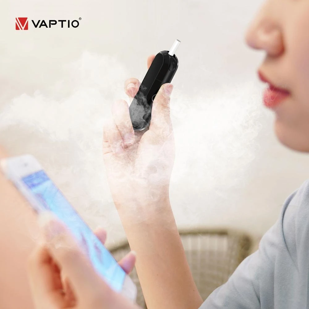 Электронная сигарета vape 1500 мАч HNB устройство Vaptio Imate стильный комплект до smokable 20