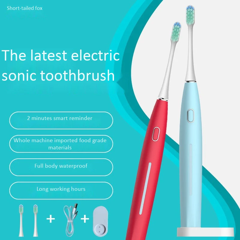 5 Modes Sonic Electric Toothbrush Rechargeable USB Ultra Sonic Tooth Brush Waterproof for Adults Teeth Whitening 5 Modes Sonic Electric Toothbrush Rechargeable USB Ultra Sonic Tooth Brush Waterproof for Adults Teeth Whitening