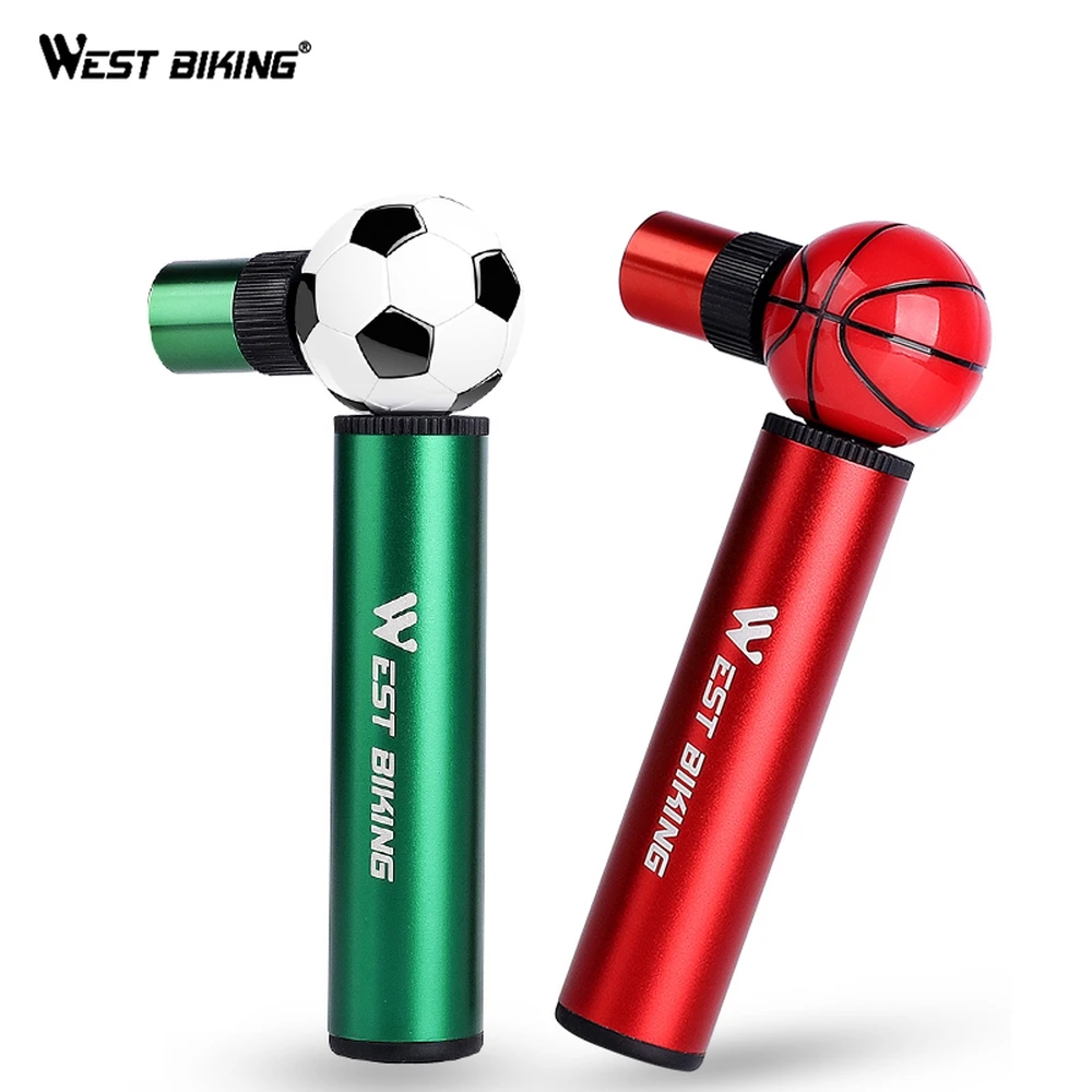 WEST BIKING Cycling Bike Bicycle Pump For Road MTB Mountain goods Mini Hand Air Accessories Alloy 90 PSI | Спорт и развлечения