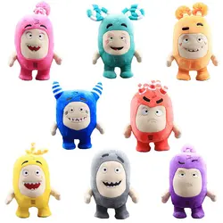 Mais novo 30cm bonito oddbods brinquedos de pelúcia bonecas kawaii animação tesouro do soldado macio brinquedo de pelúcia boneca para crianças presente alta qualidade