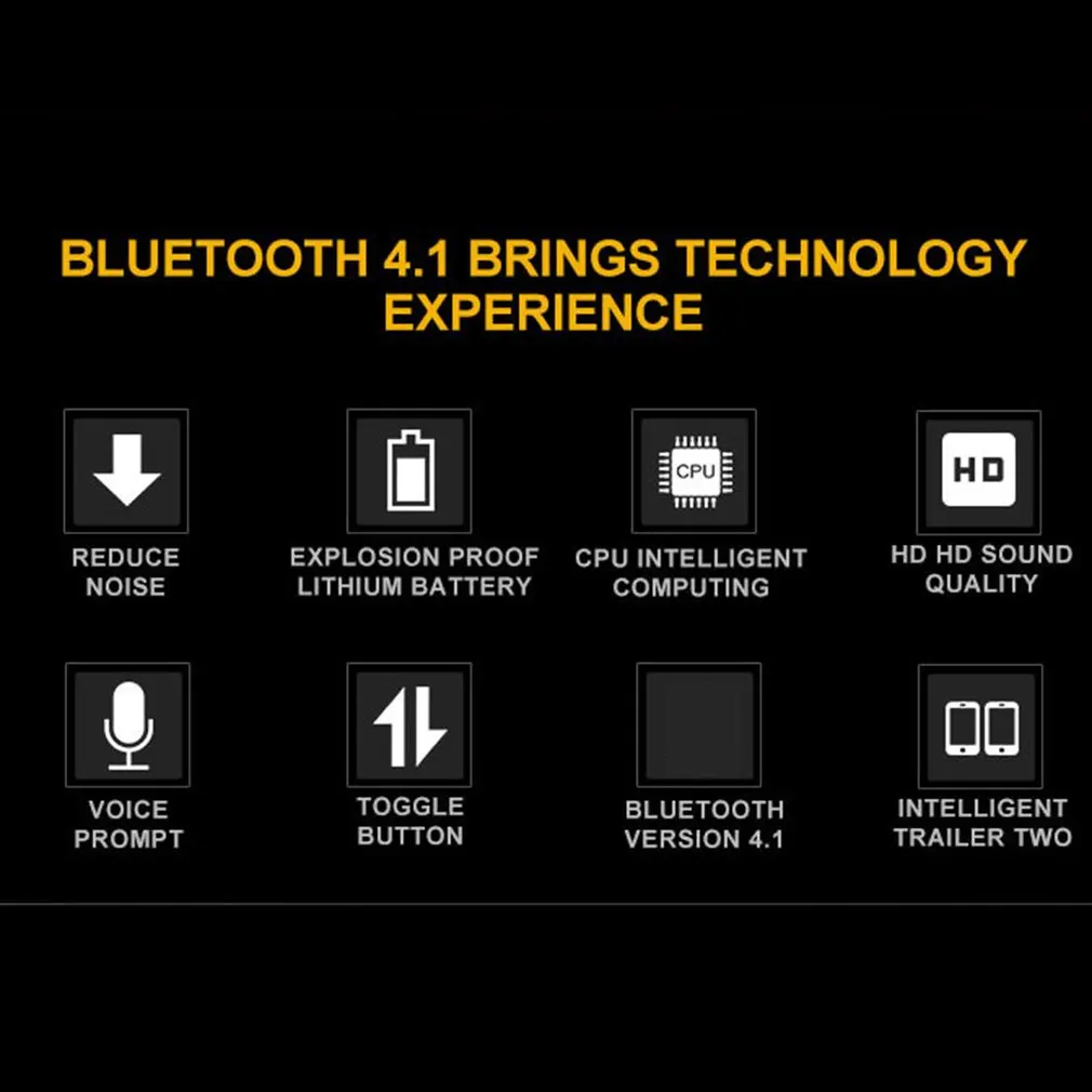 Спортивная Bluetooth Проводная гарнитура ZAPO BT67 Bluetooth Проводная гарнитура спортивные наушники-вкладыши
