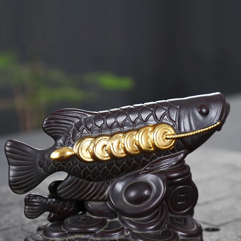 Поджигатель для благовоний Lucky Fish керамическая курильница с дополнительными