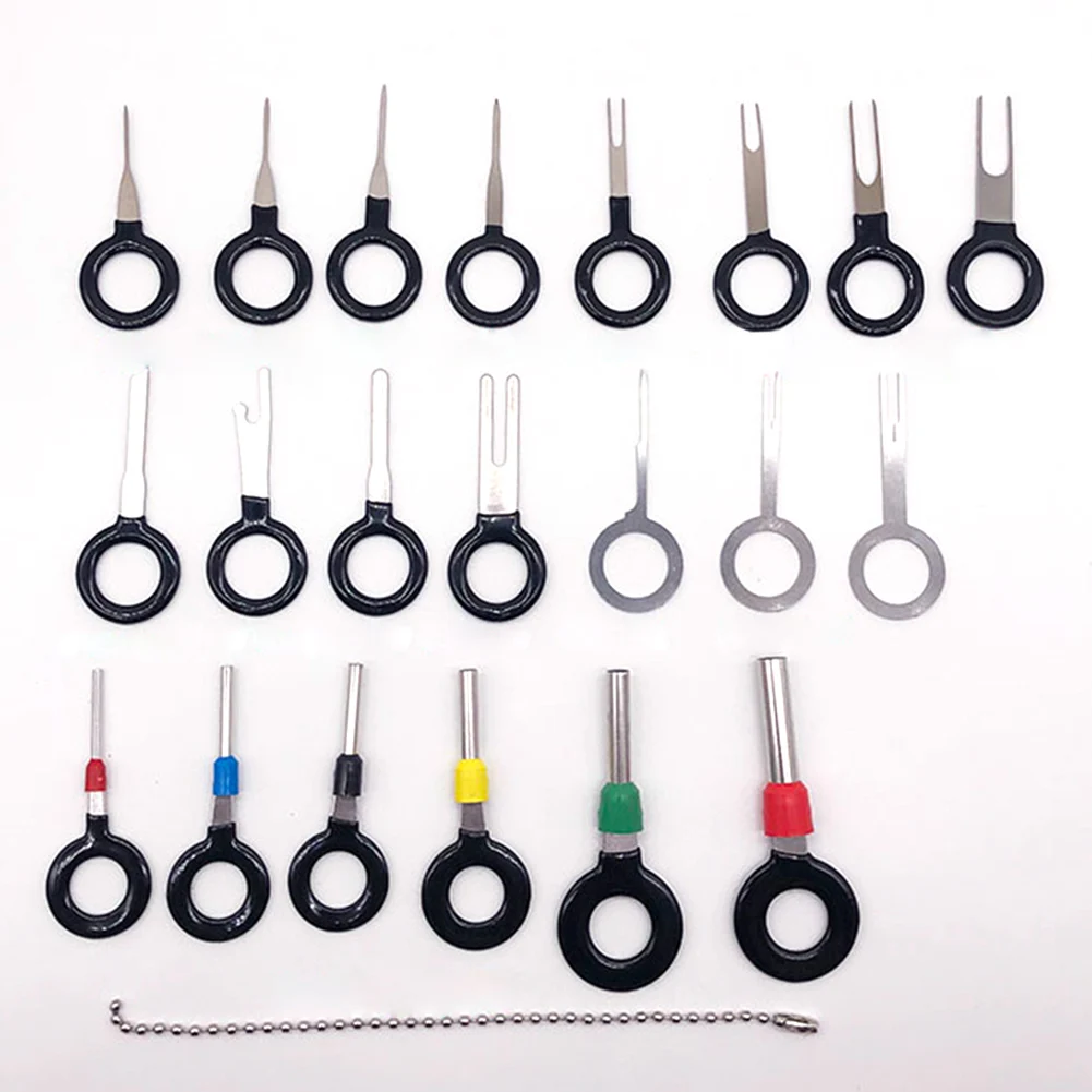Automobiles Repair Electrical Withdrawal Needle Pin Connector Crimp Wiring Extractor Wire Terminal Removal Tool Kit Car | Автомобили и