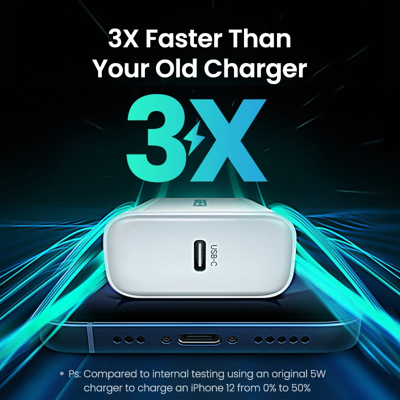 Зарядное устройство UGREEN PD 20 Вт QC4.0 QC3.0 USB Type C быстрое зарядное Quick Charge 4 0 3 QC для iPhone 12