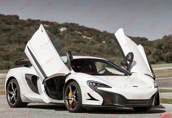 Z-ART для mlaren MP4-12C 650S 650 углеродное волокно боковые юбки углеродное волокно передний сплиттер для MP4-12C ветровой сплиттер из углеродного волокна