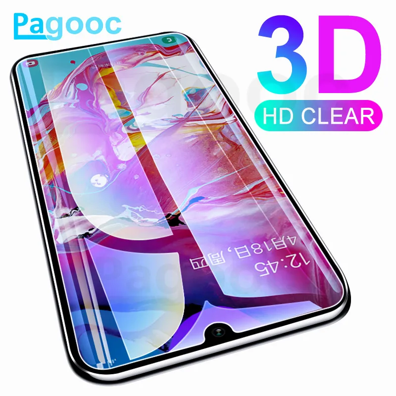 9D защитный Стекло на samsung A50 A30 A20 A20E A10 A40 A40S A60 A70 A80 A90 M10 M20 M30 Экран закаленное Стекло Пленка чехол