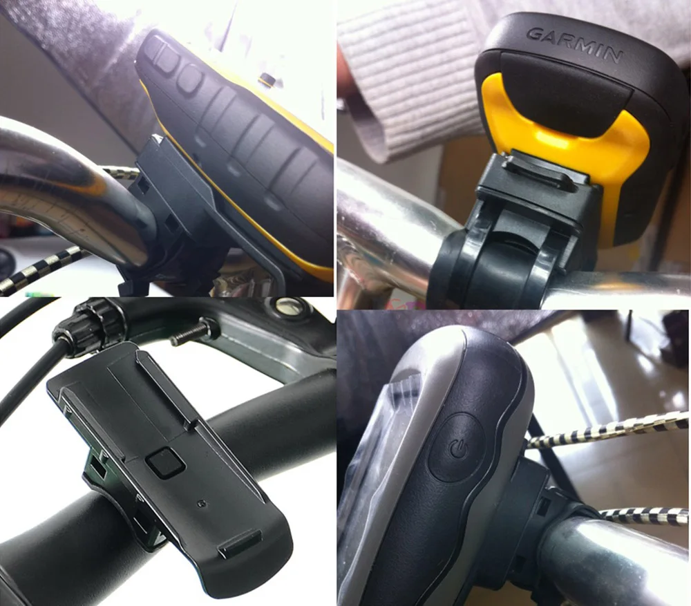 Bicycle Computer Mount Holder Bike Handlebar Stents For eTrex 10 20 30 Dakota 20 Oregon 450 550 GPS 62s 62sc Rino 650 550 BC0255 (5)