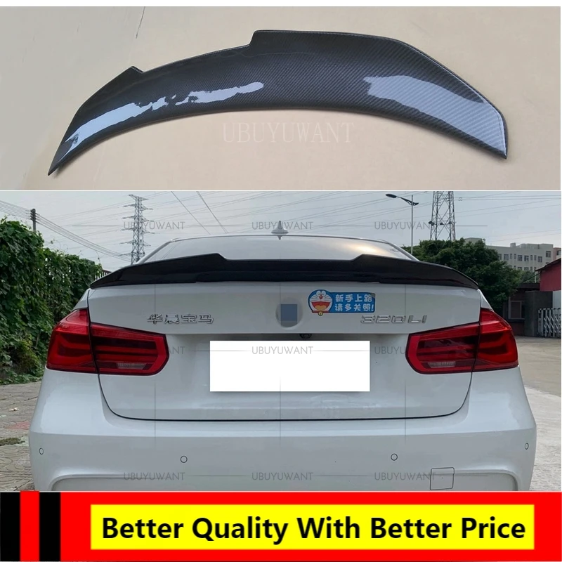 Спойлер EPFBSQP PSM для BMW F30 F35 M3 3 серии 2012-2017 АБС/углеродное волокно задний спойлер