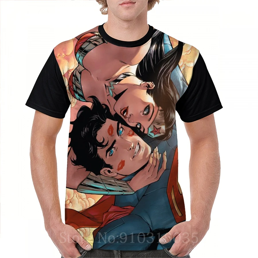 Мужская футболка с забавным принтом женские топы суперчудо-женщина чехол