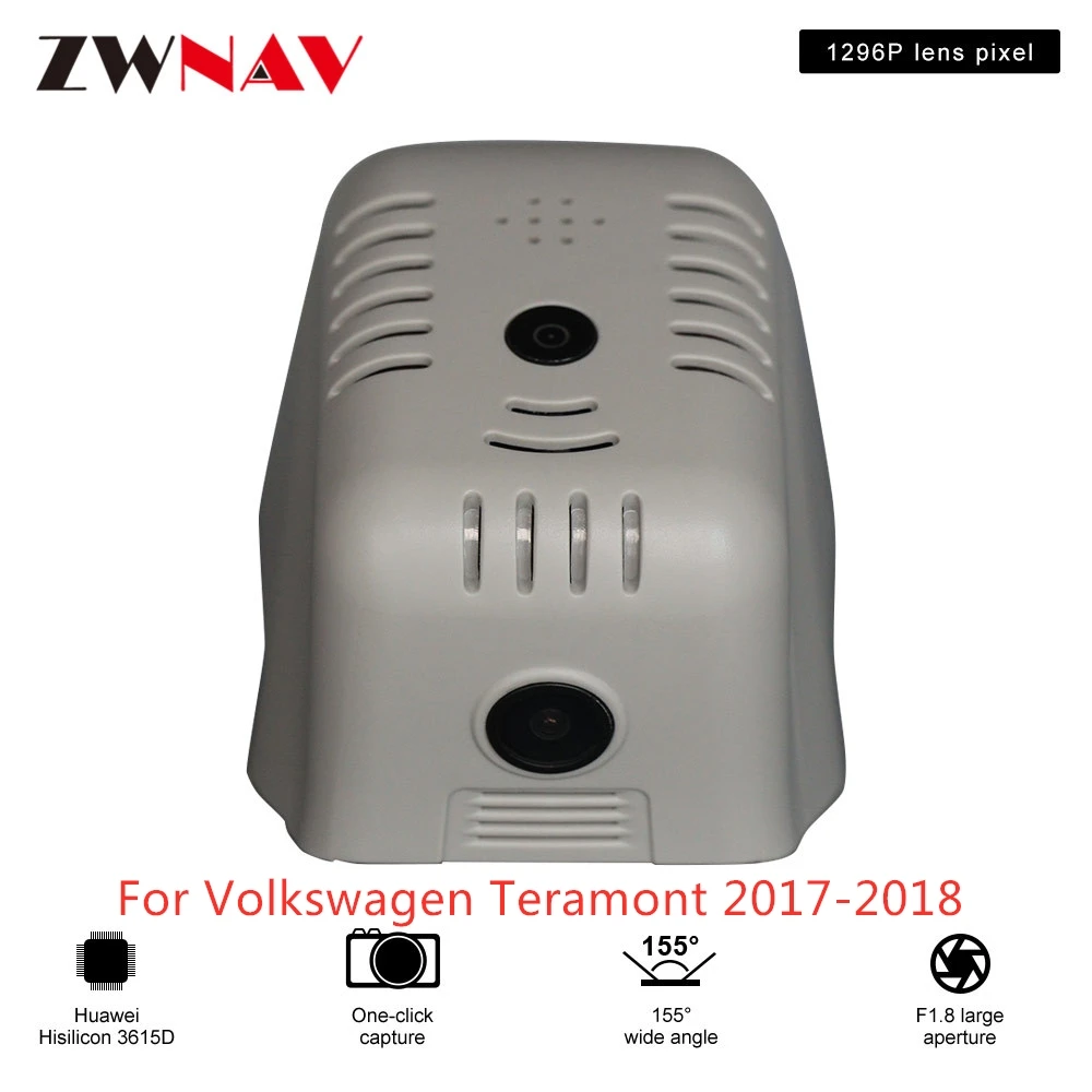

Hidden Type HD Driving recorder dedicated For Volkswagen Teramont 2017-2018 DVR Dash cam Car front camera WIfi