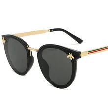 gucci square bee sunglasses