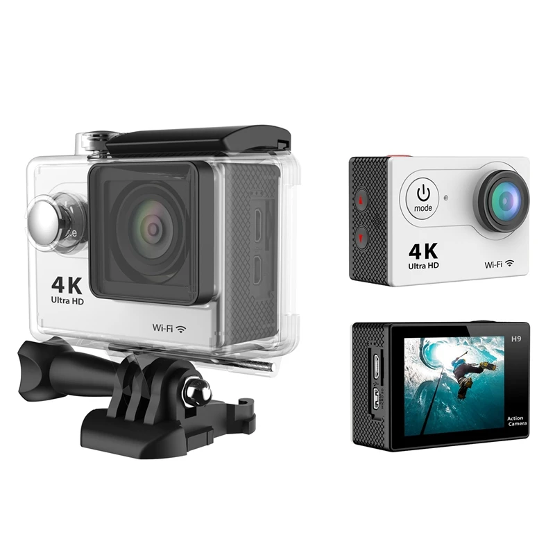 FFYY-H9R Wifi Camera 1080P Ultra 4K Sport Action Waterproof Travel Camcorder