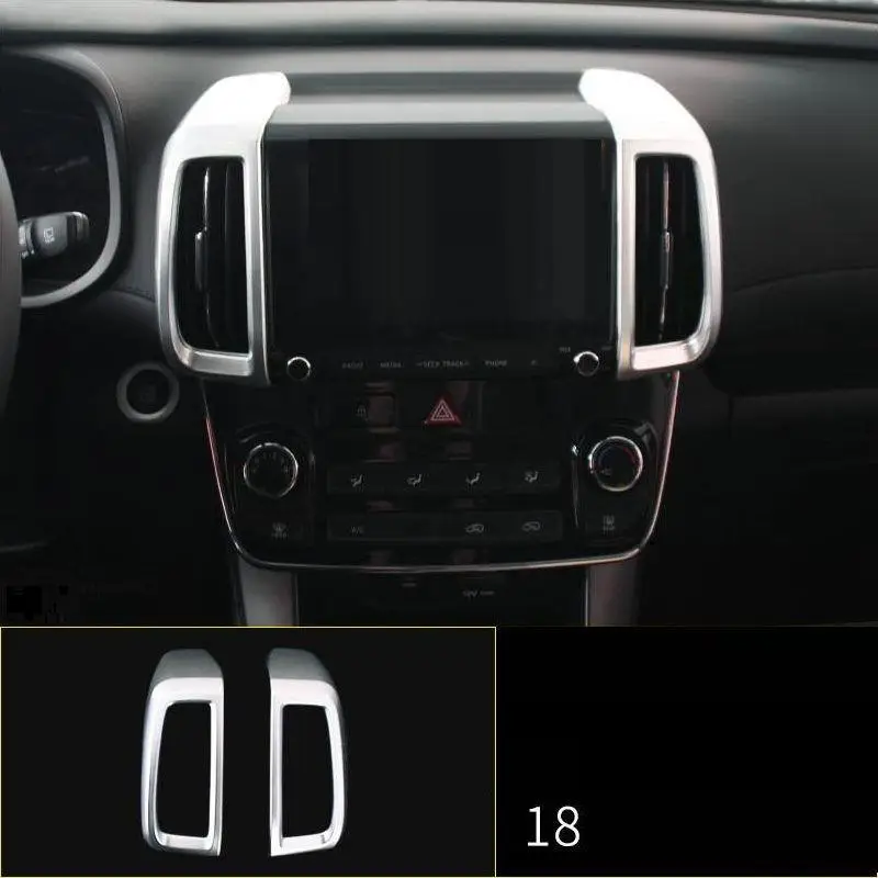Авто декоративная автомобильная система управления шестеренкой панель интерьера стикер полосы украшения модификации части 18 для hyundai IX35 - Название цвета: Number 10