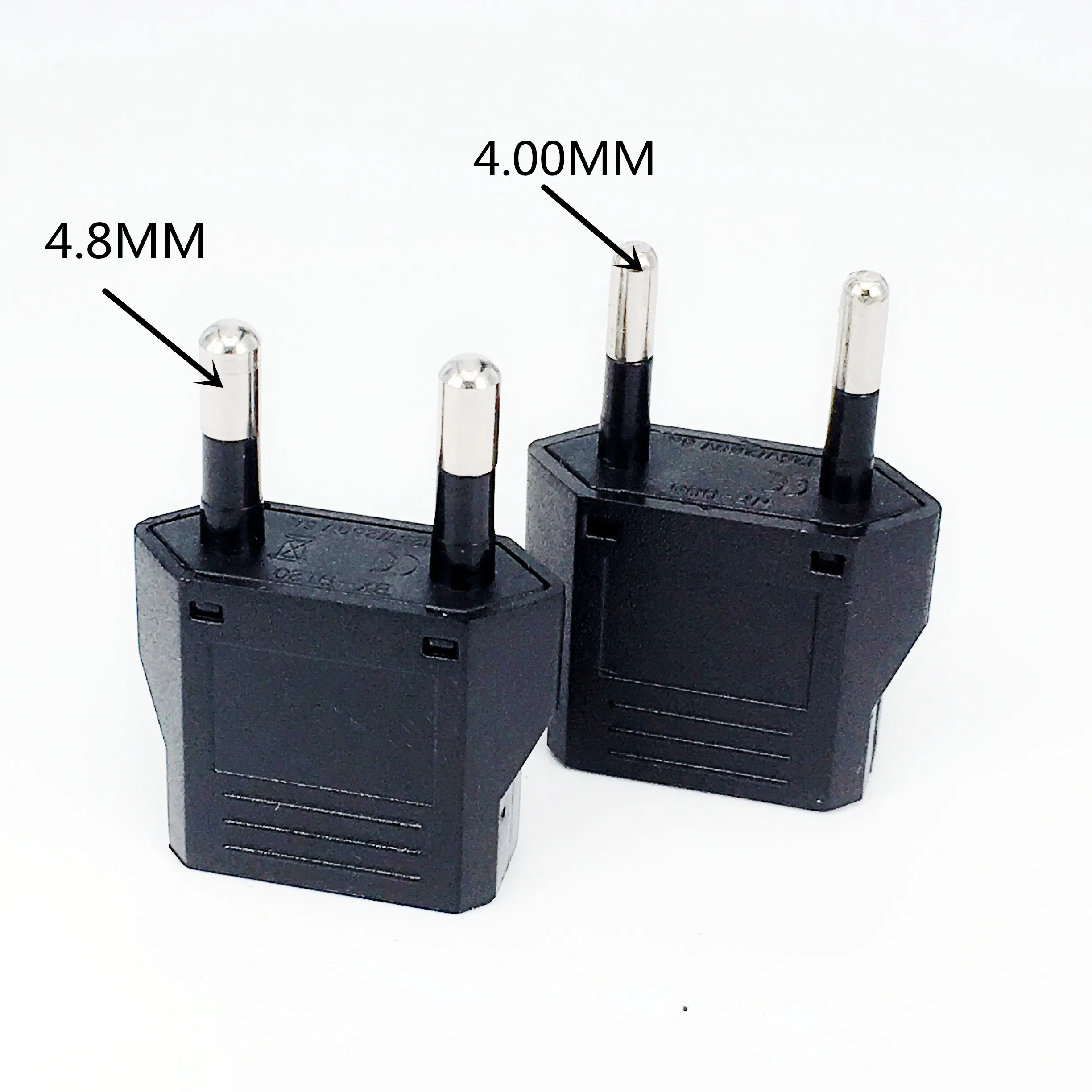 1PCS US To EU Kr Plug Socket Universal Male To Female European Eu Plug