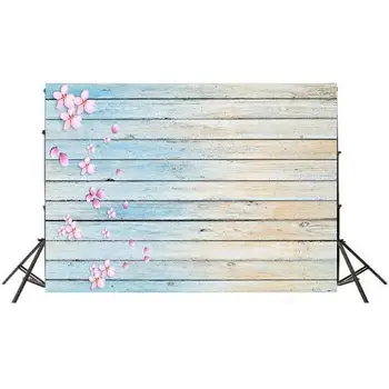 

Fastness Table Cloth Photographic Wood Stripes Screen Photo Wall Hanging Background Backdrops Props Decoration Tool