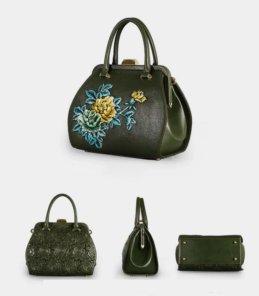 SUWERER Top quality women Genuine Leather bag luxury handbags women bags designer bags famous brand women bags tote bag