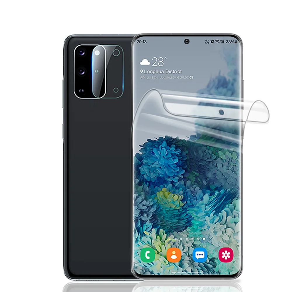 Hidrogel S22 Ultra Hydrogel Film For Samsung Galaxy S22 Screen Protector S 22 Ultra Pelicula Samsung S S21 Fe S21fe Soft Glass Aliexpress Cellphones Telecommunications