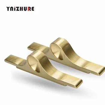

2PCS/lot Drawer TV Cabinet Wardrobe Door Cabinet Handle Single Hole Copper Chinese Pure Copper Solid Brass Handles