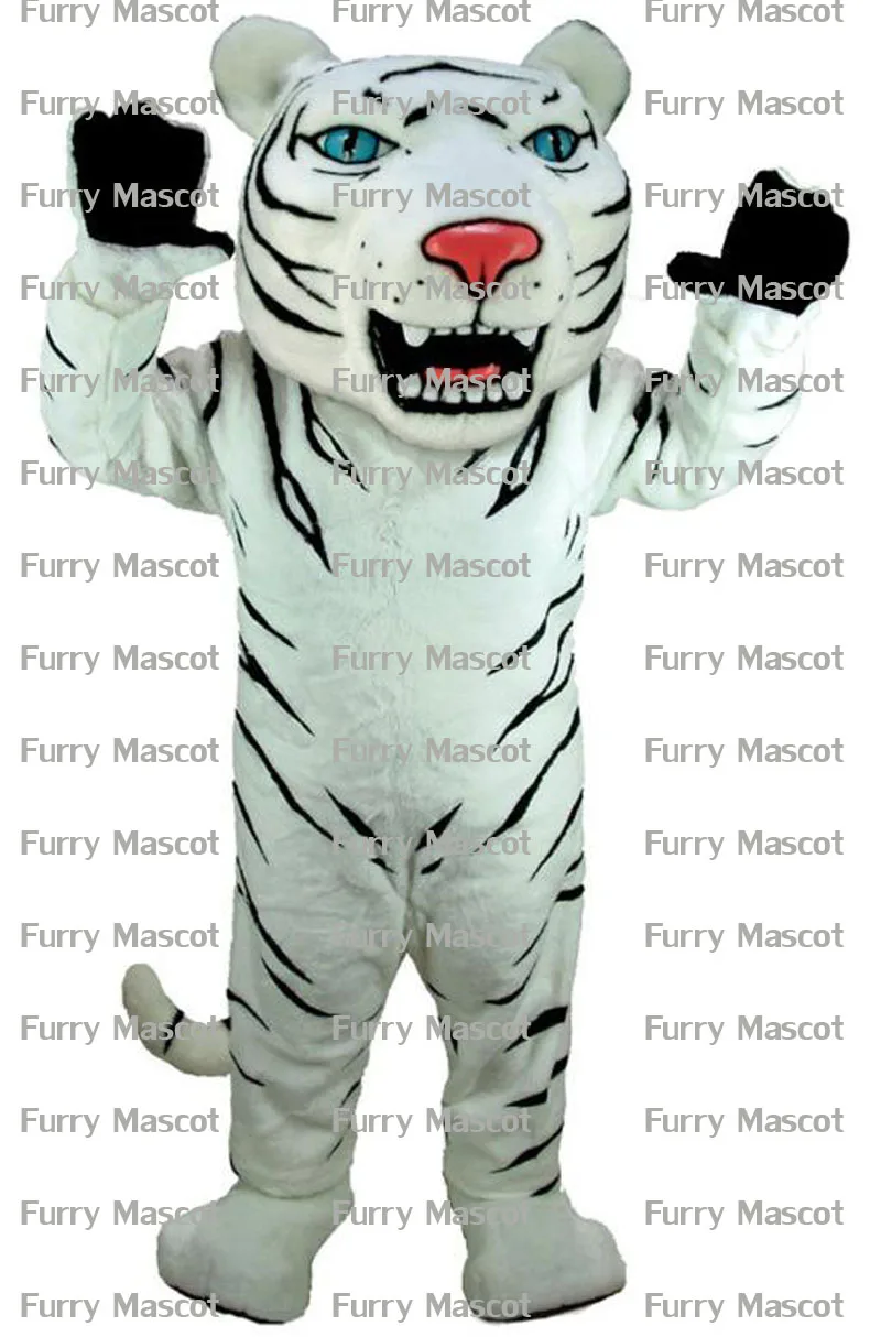 Disfraz de tigre Albino para adulto, traje de mascota nueva, traje de  fiesta, regalo de Halloween A +|Mascota| - AliExpress