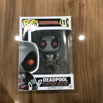 

Exclusive Funko pop X-Force Gray Deadpool #111 Vinyl Action Figure Collectible Model Toy with Original Box