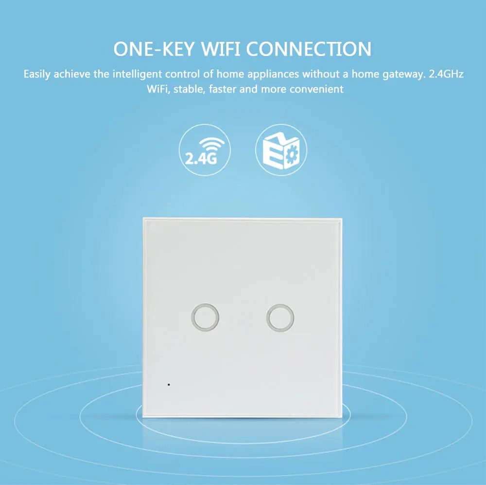 COOLCAM NAS-SC01Z Z-wave Plus настенный выключатель света 2CH банды домашней автоматизации Z Wave 2,4G беспроводной умный пульт дистанционного управления выключатель света