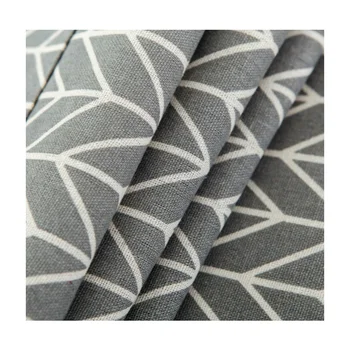 

Gray Geometric Refrigerator Cover Cloth Single Door Refrigerator Dust Cover Drum Washing Machine Cover Towel