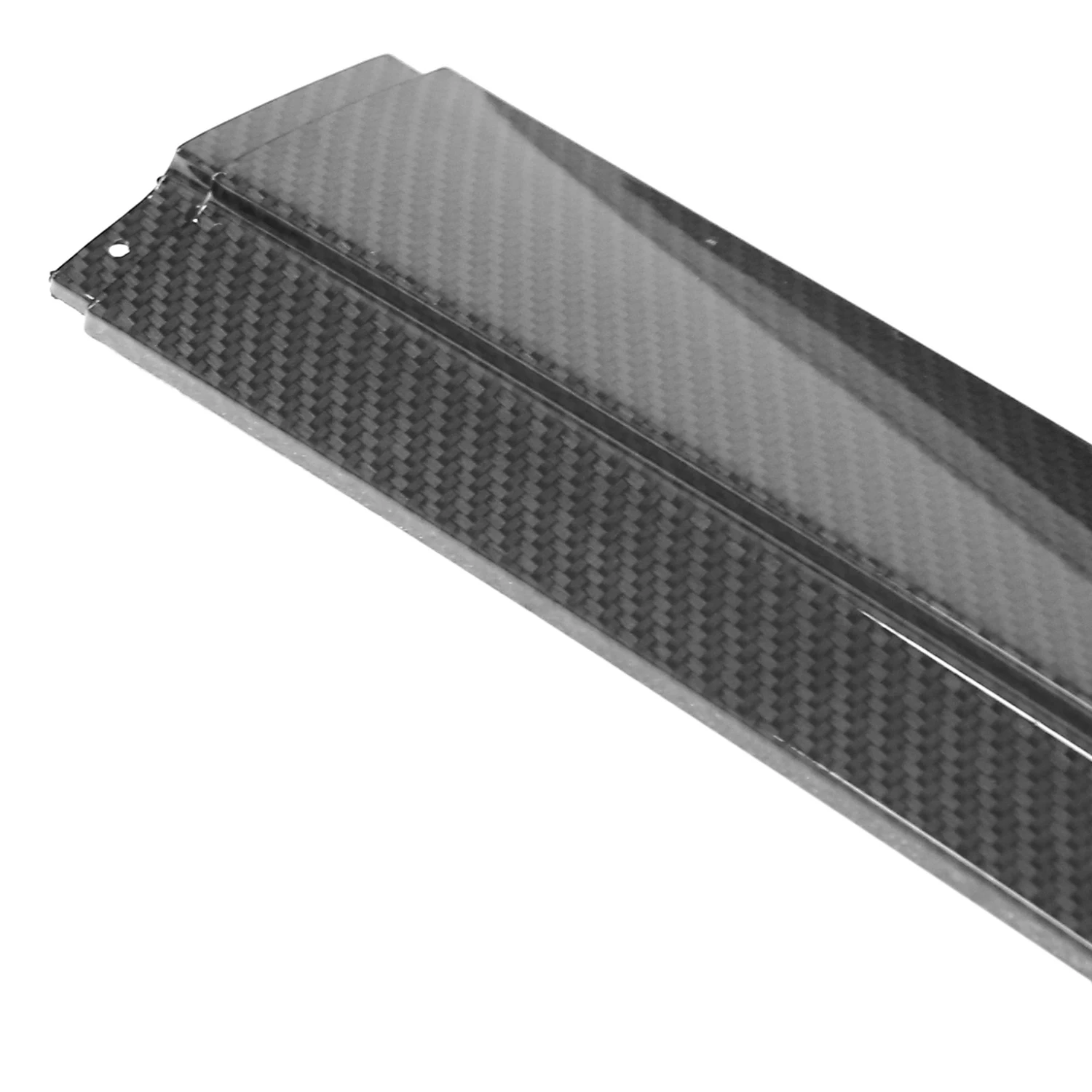 3 шт. диффузор для переднего и нижнего бампера автомобиля из углеродного