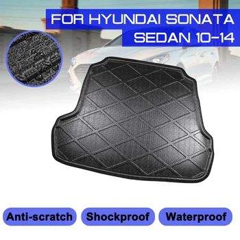 

Car Floor Mat Carpet Rear Trunk Anti-mud Cover For Hyundai Sonata Sedan 2010 2011 2012 2013 2014