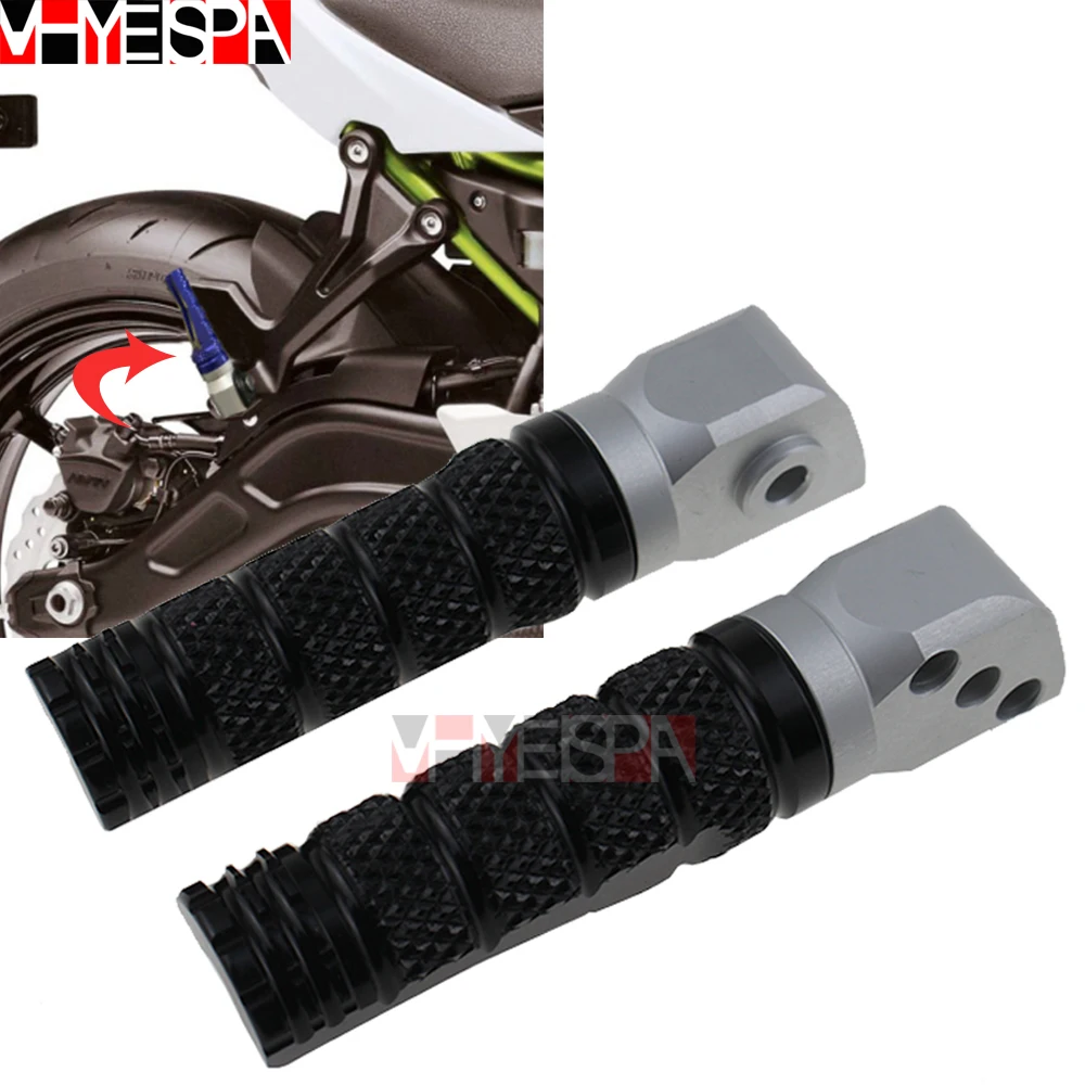 

Новый мотоцикл для Kawasaki Z800/ABS Z900 Z750 Z1000 z1000s, Задние подножки с ЧПУ для пассажирских подножек
